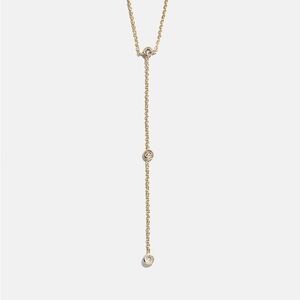 Baublebar Yasmine Gold Lariat Necklace NEW